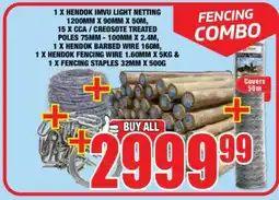 Boxer Fencing Combo offer