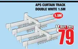 Boxer APS CURTAIN TRACK DOUBLE WHITE 1.5M offer