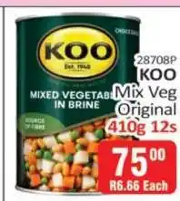 KitKat Cash and Carry KOO Mix Veg Original offer