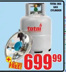 Boxer TOTAI 3KG GAS CYLINDER offer
