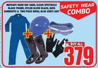 Boxer Safety Wear Combo offer