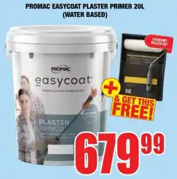 Boxer PROMAC EASYCOAT PLASTER PRIMER 20L (WATER BASED) offer