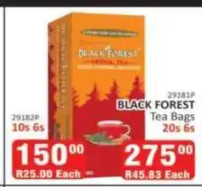 KitKat Cash and Carry BLACK FOREST Tea Bags 20s 6s offer