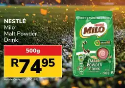 Jumbo NESTLÉ Milo Malt Powder Drink offer