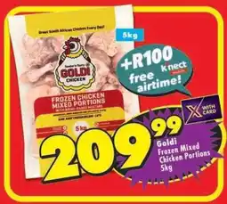Shoprite GOLDI FROZEN MIXED CHICKEN PORTIONS 5kg offer