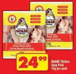 Shoprite Goldi Chicken Soup Pack offer