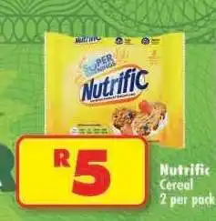 Shoprite NUTRIFIC Cereal offer