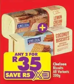 Shoprite Chelsea Biscuits All Variants 200g offer