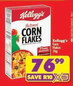 Shoprite Kellogg's Corn Flakes-1Kg offer