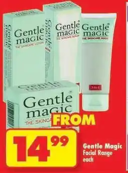 Shoprite Gentle Magic Facial Range offer