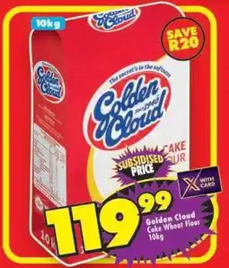 Shoprite Golden Cloud Cake Wheat Flour 10kg offer