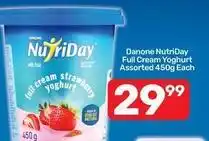 Pick n Pay Nutriday - full cream yoghurt offer