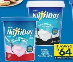 Pick n Pay Danone - nutriday yoghurts offer