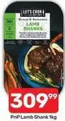 Pick n Pay Lamb shanks offer