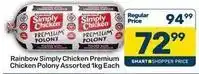 Pick n Pay Rainbow - chicken polony assorted offer
