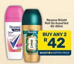 Pick n Pay Rexona - shield roll on offer
