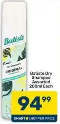 Pick n Pay Dry shampoo original offer