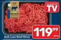 Pick n Pay Bulk lean beef mince offer