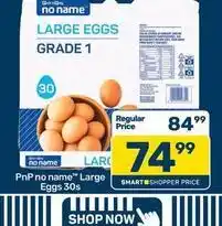 Pick n Pay Large eggs grade 1 offer