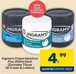 Pick n Pay Ingram's - cream moisture plus offer