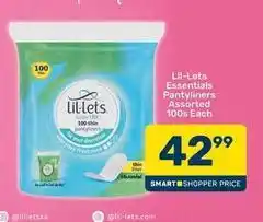 Pick n Pay Lil-lets - pantiliners offer
