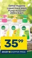 Pick n Pay Dettol - liquid hand wash offer