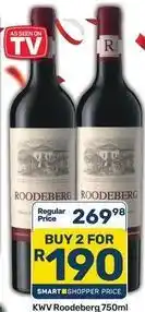 Pick n Pay Kwv - roodeberg 750ml offer