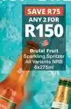 Checkers Sparkling spritzer offer