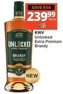 Checkers Hyper Kwv - unlocked extra premium brandy offer