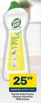 Pick n Pay Handy andy - cream cleaner offer