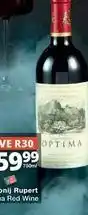Checkers Optima red wine offer