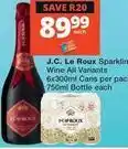 Checkers Sparkling wine offer