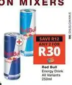Checkers Red bull - energy drink offer