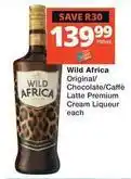 Checkers Original/chocolate/caffè latte premium cream liqueur offer