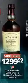 Checkers Double wood 12-year-old scotch whisky offer