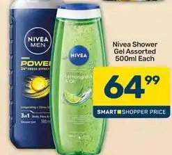 Pick n Pay Nivea - shower gel offer