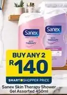 Pick n Pay Sanex - skin therapy shower gel offer