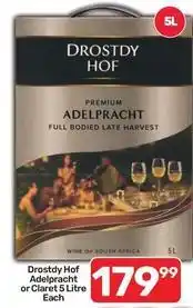 Pick n Pay Drostdy hof - adelpracht or claret offer