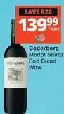 Checkers Hyper Merlot shiraz red blend wine offer