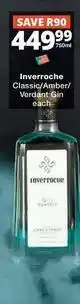 Checkers Hyper Classic/amber/verdant gin offer