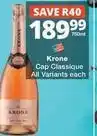Checkers Krone - cap classique offer