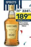 Pick n Pay Three ships - select whisky offer