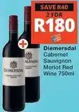 Checkers Hyper Diemersdal - cabernet sauvignon merlot red wine offer
