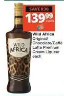 Checkers Hyper Original/chocolate/caffè latte premium cream liqueur offer