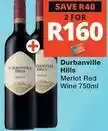 Checkers Durbanville hills - merlot red wine offer