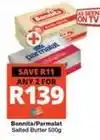 Checkers Bonnita - salted butter offer
