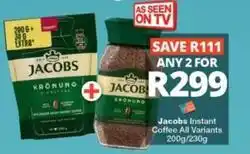 Checkers Jacobs - instant coffee offer