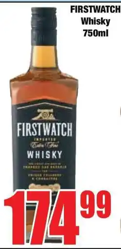 Boxer FIRSTWATCH WHISKY 750ML offer
