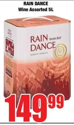 Boxer RAIN DANCE Wine Assorted 5L offer