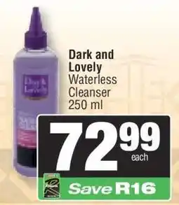 Spar Dark and Lovely Waterless Cleanser 250 ml offer